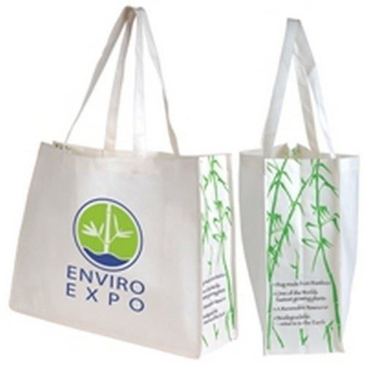 Picture of Giant Bamboo Carry Bag With Double Handles-100 Gsm
