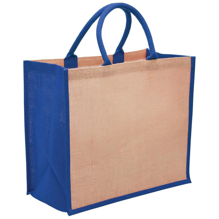 Picture of Eco Jute Tote with Wide Gusset