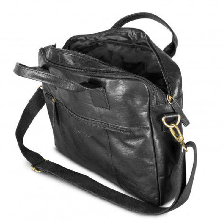 Picture of Pierre Cardin Leather Laptop Bag