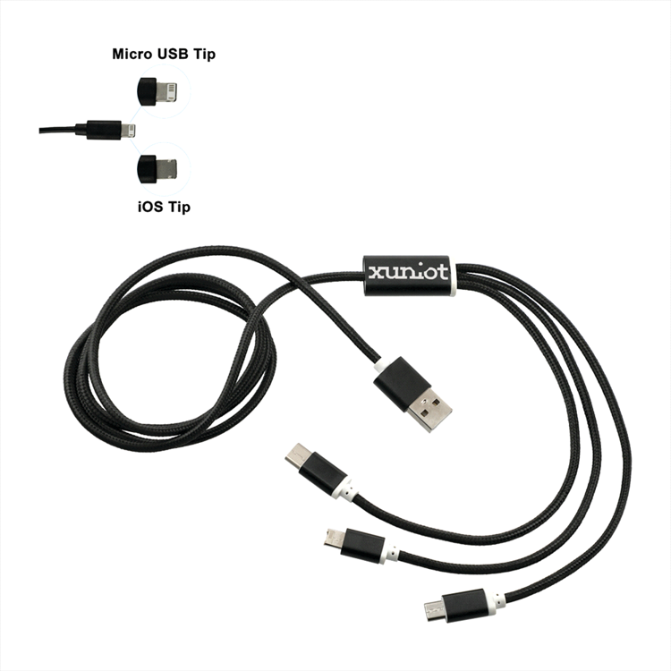 Picture of Realm 3-in-1 Long Charging Cable