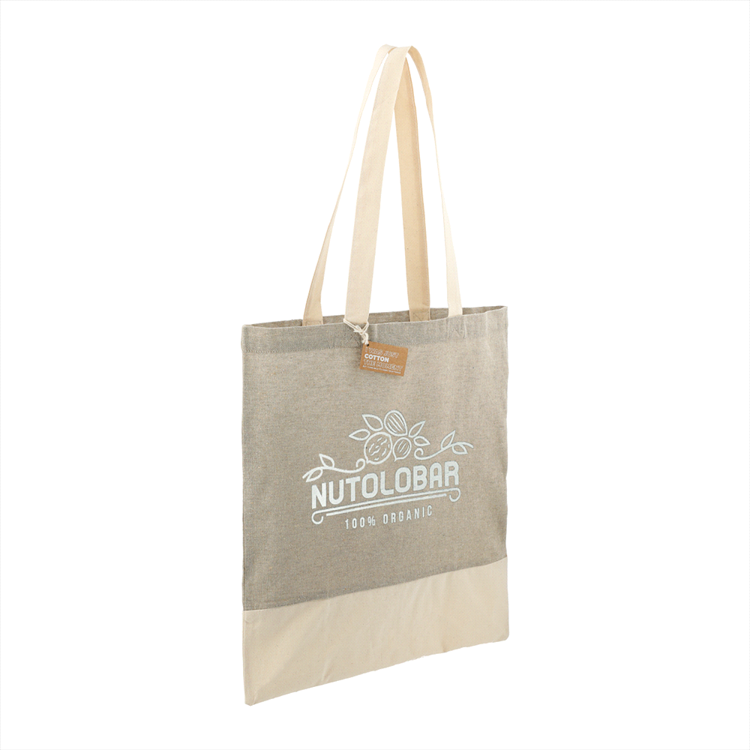 Picture of Split Recycled 150ml Cotton Twill Convention Tote