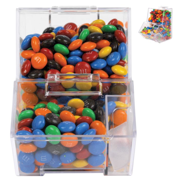 Picture of M&M's in Dispenser