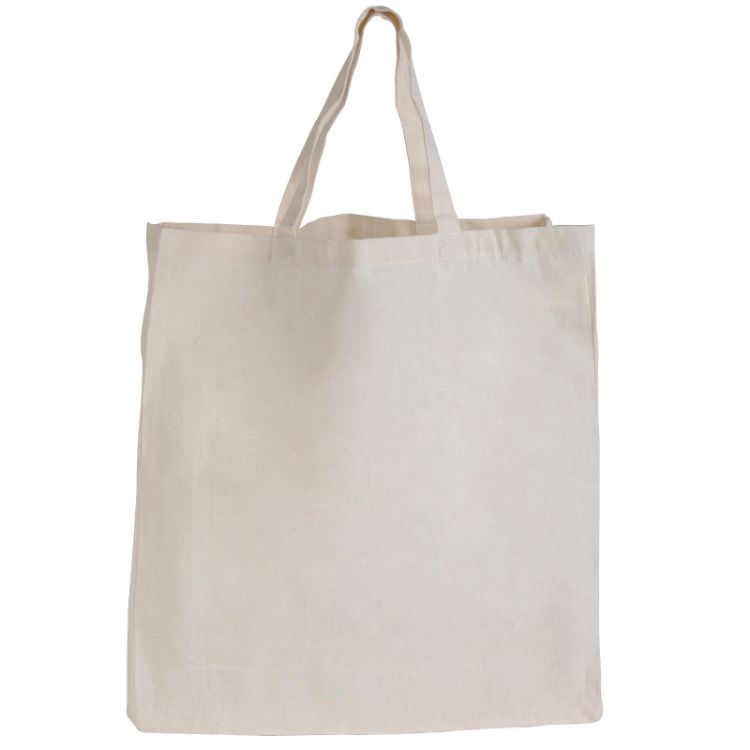 Picture of Supa Shopper Short Handle Calico Bag 