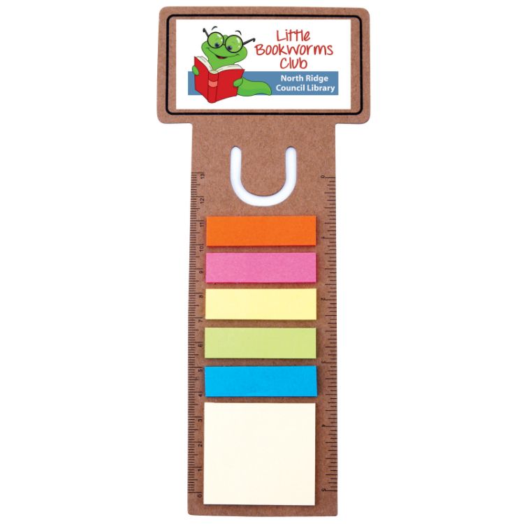 Picture of Business Card Bookmark / Noteflag Ruler