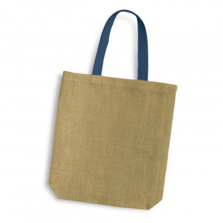 Picture of Thera Jute Tote Bag - Coloured Handles