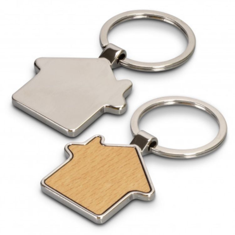 Picture of Santo House Shaped Key Ring