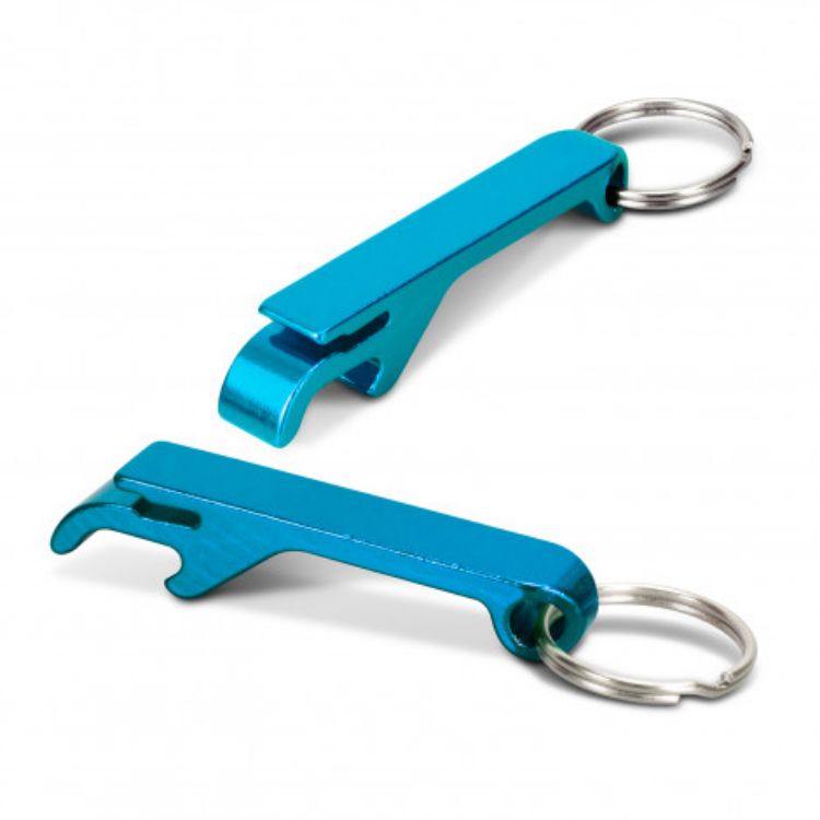 Picture of Snappy Metal Bottle Opener Key Ring