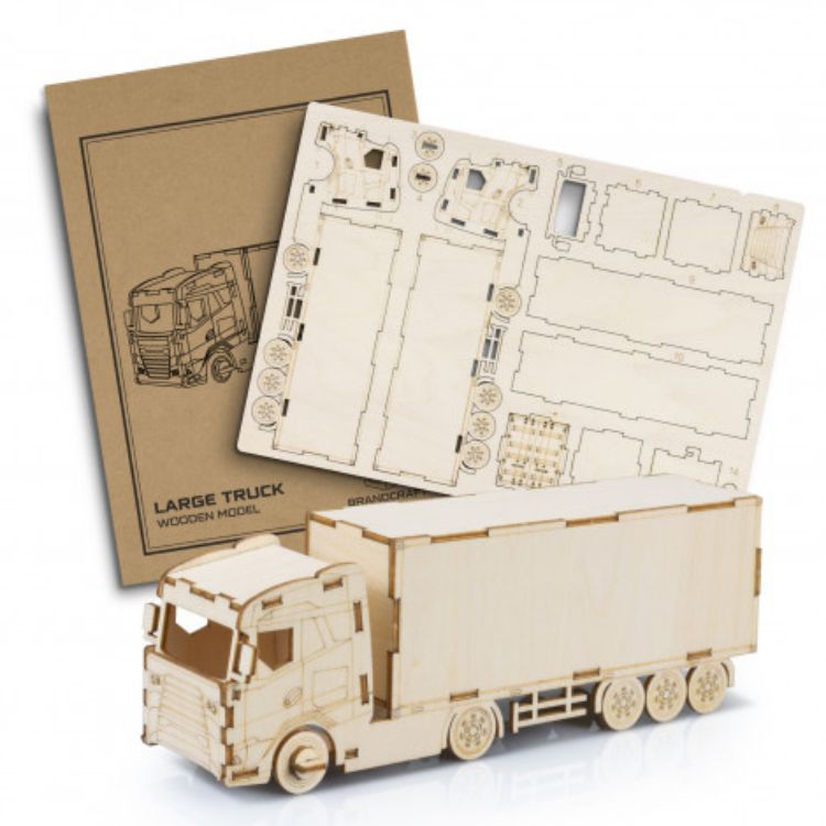 Picture of BRANDCRAFT Large Truck Wooden Model