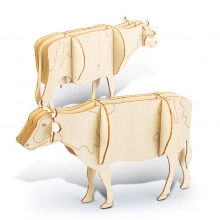 Picture of BRANDCRAFT Cow Wooden Model