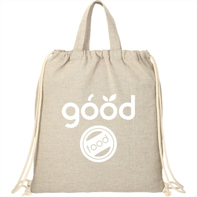 Picture of Recycled Cotton Drawstring Bag
