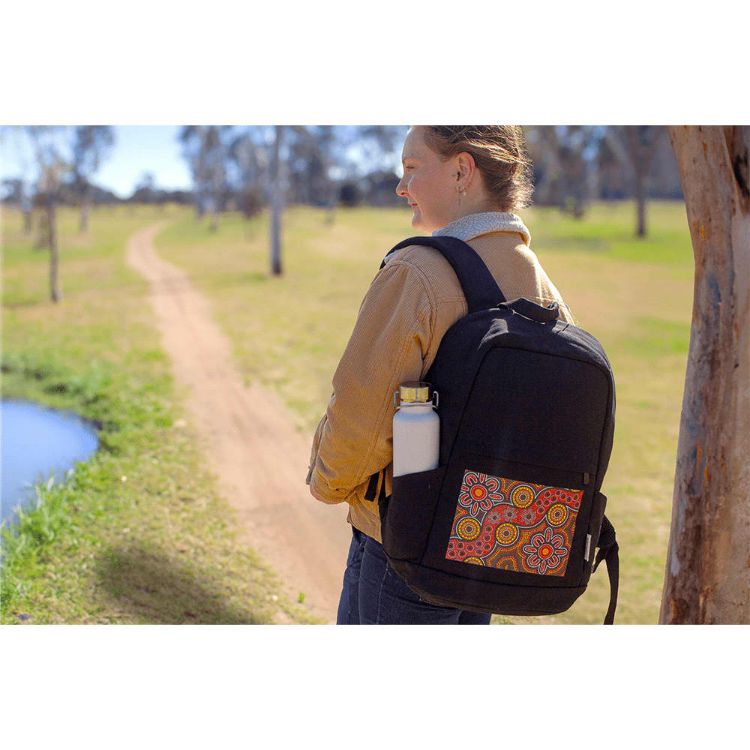 Picture of Darani GRS Recycled Canvas Anti-Theft 15" 21L Laptop Backpack