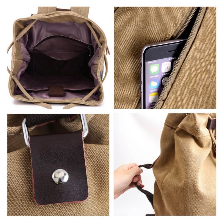 Picture of Canvas Bucket Backpack