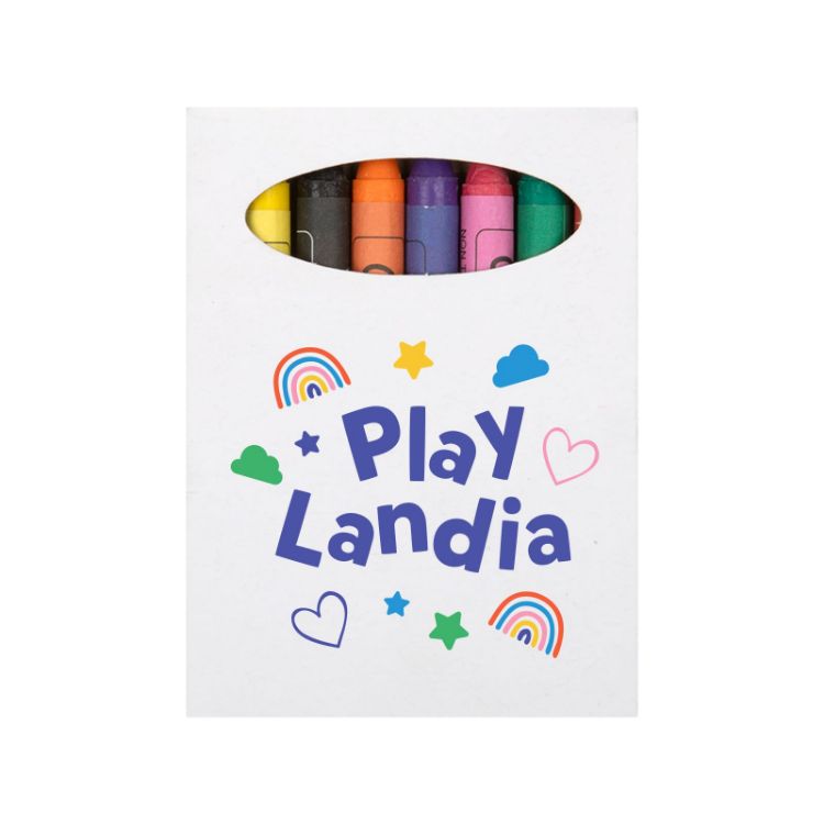 Picture of Get Crafty Folding Calico Bag and Crayons