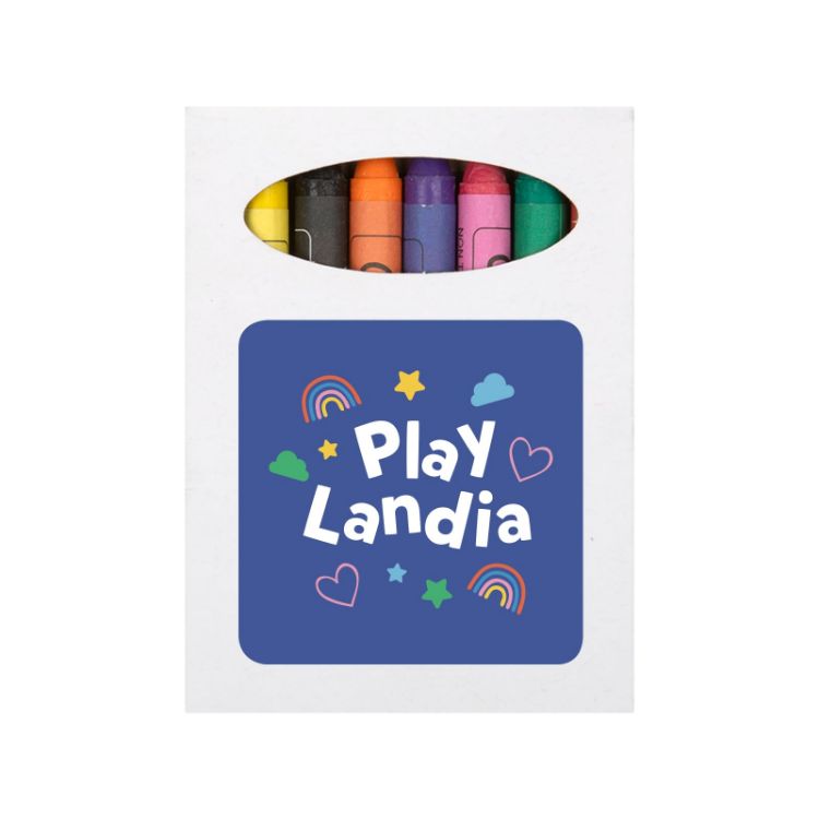 Picture of Get Crafty Folding Calico Bag and Crayons