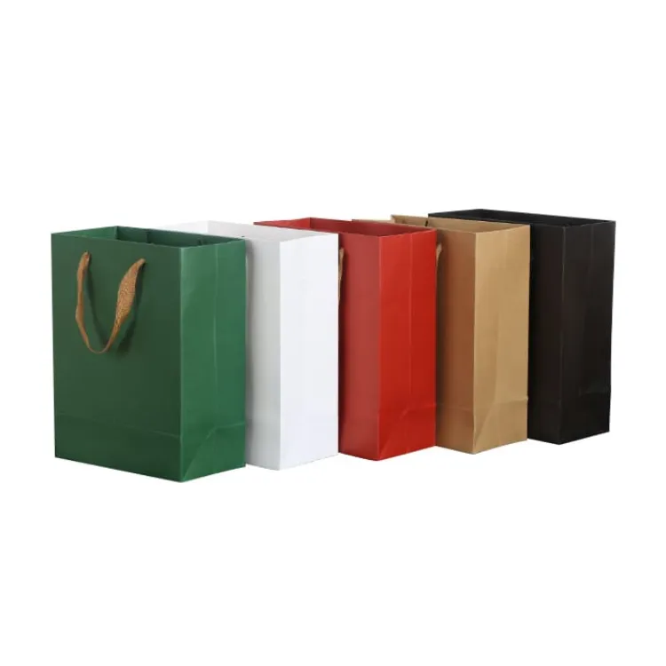 Picture of Small Crosswise Paper Bag with Rope Handle(180 x 140 x 80mm)