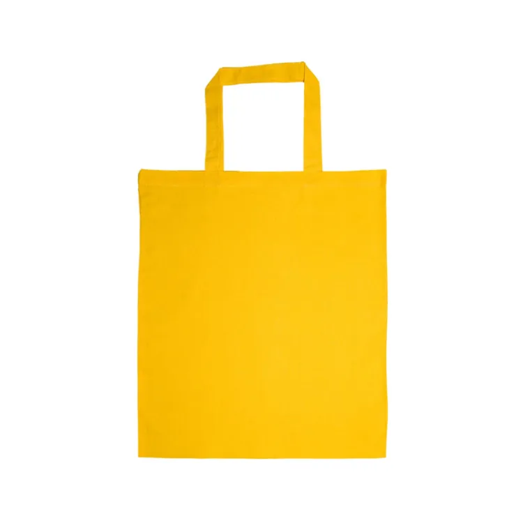 Picture of Coloured Cotton Short Handle Tote Bag